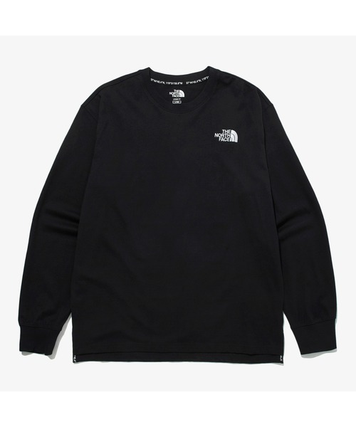 THE NORTH FACE(ザノースフェイス)の「THE NORTH FACE(ザ・ノースフェイス)/COMFY ロングスリーブTEE ロンT(Tシャツ/カットソー・レディース・ホワイト/ブラック・M/L/XL/XXL)」の11枚目の写真