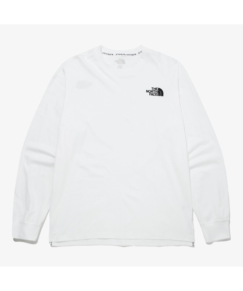 THE NORTH FACE(ザノースフェイス)の「THE NORTH FACE(ザ・ノースフェイス)/COMFY ロングスリーブTEE ロンT(Tシャツ/カットソー・レディース・ホワイト/ブラック・M/L/XL/XXL)」の13枚目の写真