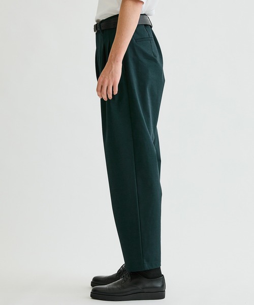 【レア商品】sulvam STUDIOUS別注 ワイドスラックス sulvam パンツ スラックス 【sulvam / サルバム】STUDIOUS別注