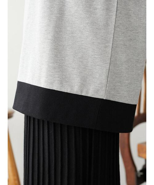 SEVENDAYS=SUNDAY（セブンデイズサンデイ）の「ミニ裏毛カレッジプリントベスト　＊（ベスト・レディース・アイボリー/モカ/グレー系その他・MEDIUM/LARGE）」の14枚目の写真