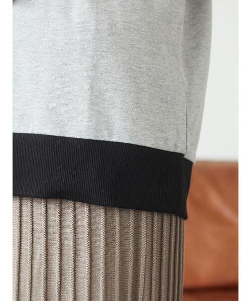 SEVENDAYS=SUNDAY（セブンデイズサンデイ）の「ミニ裏毛カレッジプリントベスト　＊（ベスト・レディース・アイボリー/モカ/グレー系その他・MEDIUM/LARGE）」の22枚目の写真