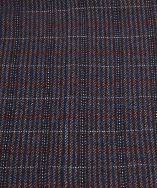 chambre de charme(シャンブルドゥシャーム)の「cdc リサイクルウール先染め ショートブルゾン(ブルゾン・レディース・クリーム/チョコ・FREE)」の7枚目の写真