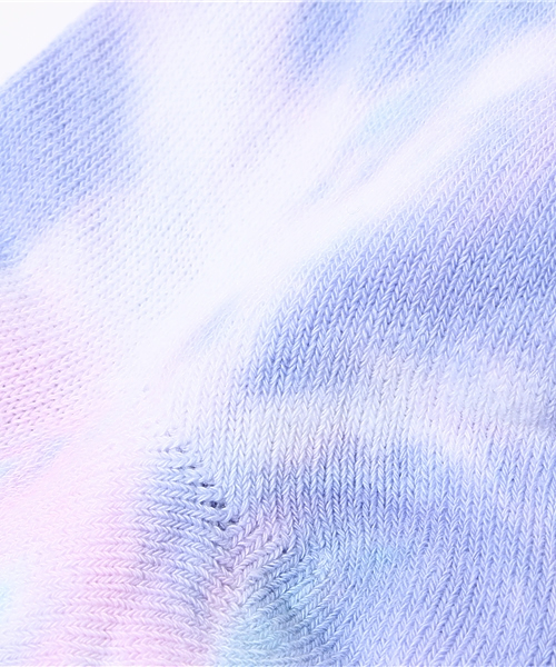 WEGO(ウィゴー)の「WEGO/タイダイパイルソックス(ソックス/靴下・レディース・ライトパープル/イエロー・FREE)」の5枚目の写真