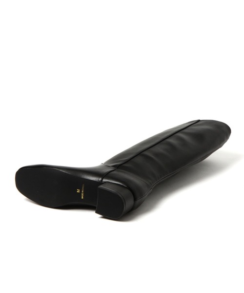 niko and...（ニコアンド）の「オリジナルローヒールロングブーツ（ブーツ・レディース・ブラック/ベージュ・MEDIUM/LARGE）」の7枚目の写真