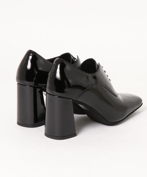 Jeffrey Campbell(ジェフリーキャンベル)の「チャンキーヒールレースアップシューズ(ドレスシューズ・レディース・ブラック・38/37/36)」の2枚目の写真