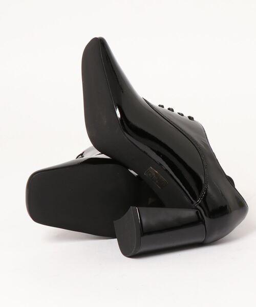 Jeffrey Campbell(ジェフリーキャンベル)の「チャンキーヒールレースアップシューズ(ドレスシューズ・レディース・ブラック・38/37/36)」の3枚目の写真