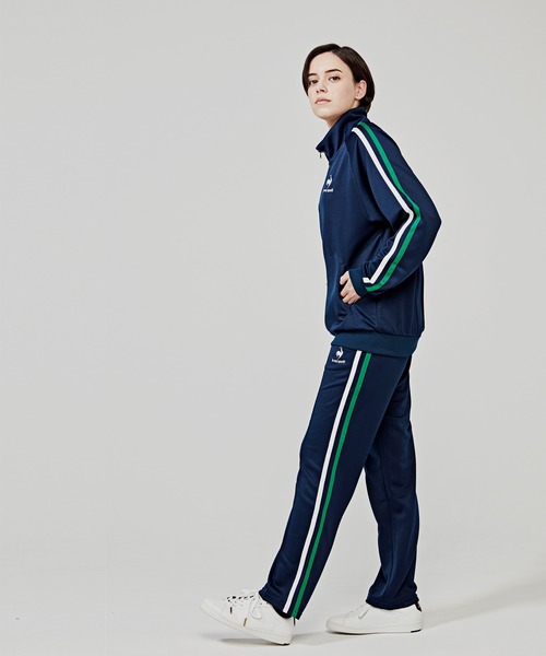 le coq sportif(ルコックスポルティフ)の「トラックジャージロングパンツトラックジャージロングパンツ レディース ウェア ロングパンツ ボトムス スポーツウェア(その他パンツ・レディース・ブラック/ネイビー/ホワイト・XL/S/M/L)」の10枚目の写真