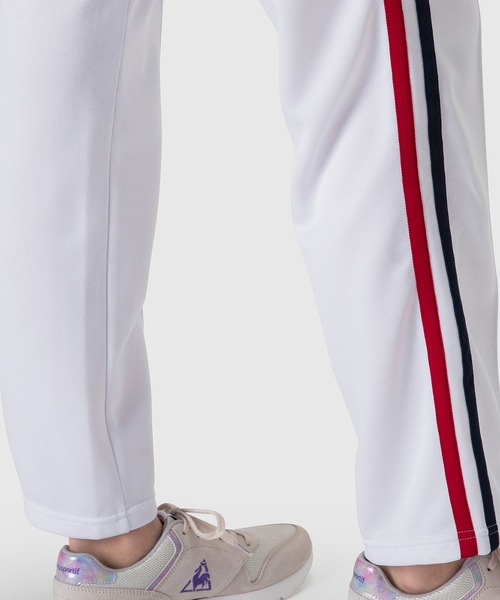 le coq sportif(ルコックスポルティフ)の「トラックジャージロングパンツトラックジャージロングパンツ レディース ウェア ロングパンツ ボトムス スポーツウェア(その他パンツ・レディース・ブラック/ネイビー/ホワイト・XL/S/M/L)」の16枚目の写真