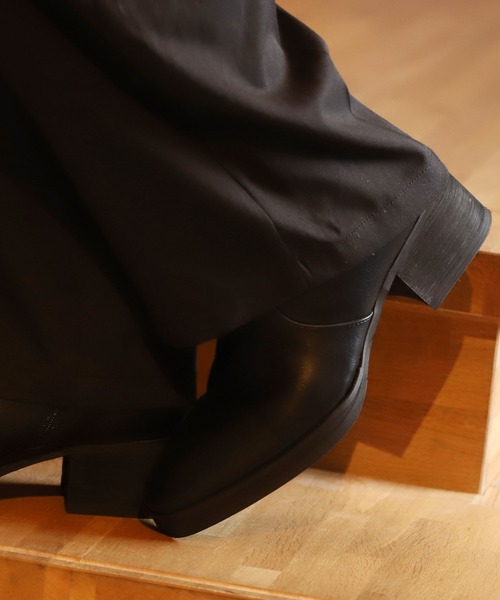 G.O.C（ジーオーシー）の「ヒールブーツ エナメル / スウェード / スムース 3タイプ（ブーツ・メンズ・ブラック/ブラック系その他/ブラック系その他3・MEDIUM/LARGE）」の6枚目の写真