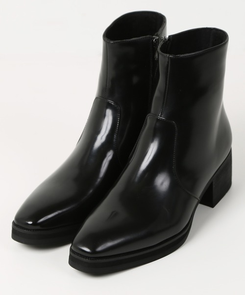 G.O.C（ジーオーシー）の「ヒールブーツ エナメル / スウェード / スムース 3タイプ（ブーツ・メンズ・ブラック/ブラック系その他/ブラック系その他3・MEDIUM/LARGE）」の12枚目の写真