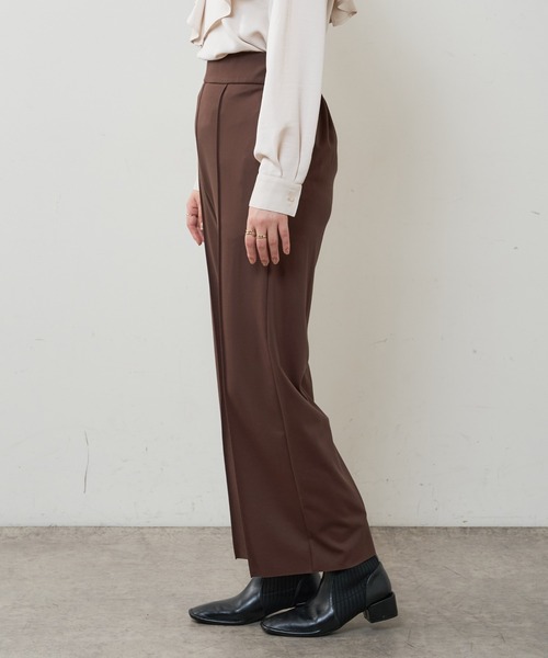 natural couture（ナチュラルクチュール）の「長さ変えれるきれいめカットパンツ（その他パンツ・レディース・ブラック/ベージュ/グリーン/ブラウン・FREE）」の20枚目の写真