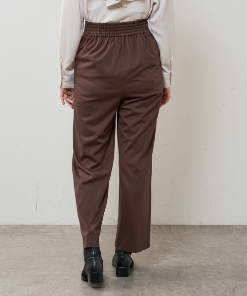 natural couture（ナチュラルクチュール）の「長さ変えれるきれいめカットパンツ（その他パンツ・レディース・ブラック/ベージュ/グリーン/ブラウン・FREE）」の13枚目の写真