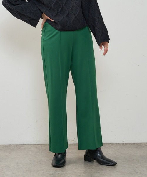 natural couture（ナチュラルクチュール）の「長さ変えれるきれいめカットパンツ（その他パンツ・レディース・ブラック/ベージュ/グリーン/ブラウン・FREE）」の16枚目の写真