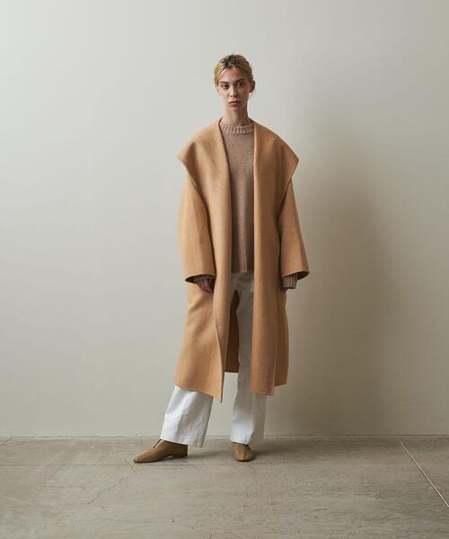Steven Alan（スティーブンアラン）の「＜ARCH THE＞HOOD LONG COAT/コート（その他アウター・レディース・ベージュ・38）」の7枚目の写真