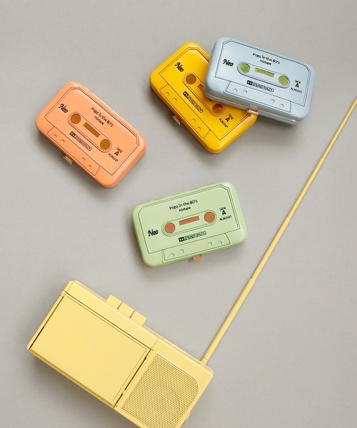 ACCOMMODE（アコモデ）の「カセットテープカードケース（カードケース・レディース・オレンジ/ブルー/イエロー/グリーン・FREE）」の8枚目の写真