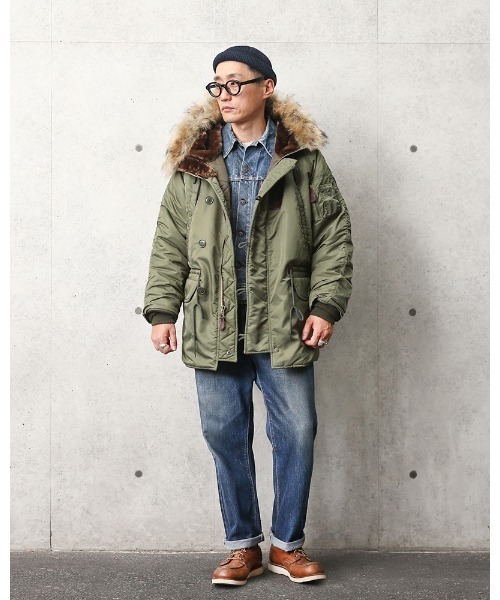 米軍 AIR CREW N-3 ミリタリー フライトジャケット 長袖 M メンズ