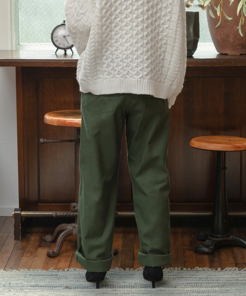 MUHET（ミュエータ）の「ミリタリーベイカーパンツ（カーゴパンツ・レディース・ブラック/カーキ・SMALL/MEDIUM/LARGE）」の20枚目の写真