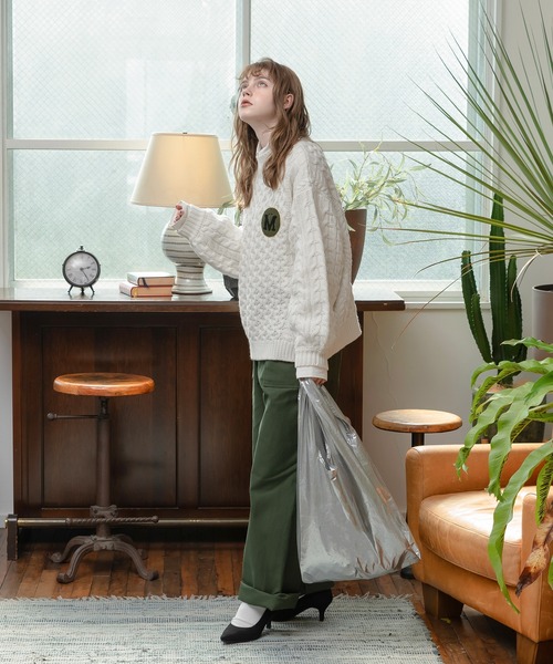 MUHET（ミュエータ）の「ミリタリーベイカーパンツ（カーゴパンツ・レディース・ブラック/カーキ・SMALL/MEDIUM/LARGE）」の22枚目の写真