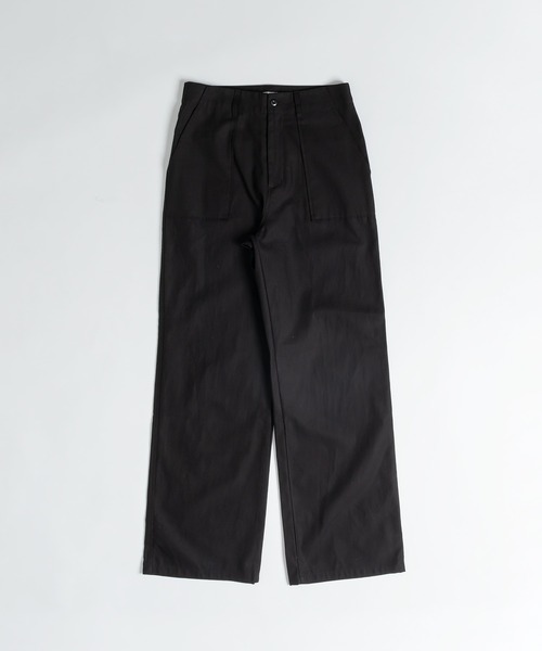 MUHET（ミュエータ）の「ミリタリーベイカーパンツ（カーゴパンツ・レディース・ブラック/カーキ・SMALL/MEDIUM/LARGE）」の3枚目の写真