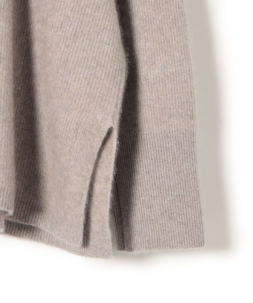 SHIPS（シップス）の「〈手洗い可能〉へアリークルーネックカーディガン◆（カーディガン/ボレロ・レディース・ブラック/ベージュ/ラベンダー・ONE SIZE）」の8枚目の写真