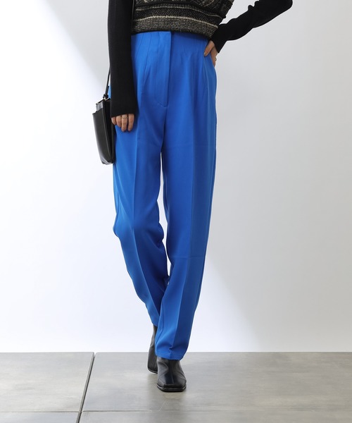 COLONY 2139（コロニートゥーワンスリーナイン）の「ストレッチイージーケアパンツ(テーパード2)（その他パンツ・レディース・ブラック/ブルー/グリーン/モカ・SMALL/MEDIUM/LARGE）」の4枚目の写真