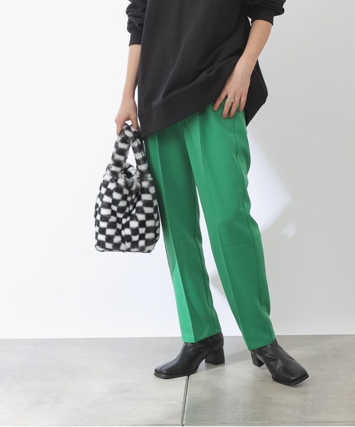 COLONY 2139（コロニートゥーワンスリーナイン）の「ストレッチイージーケアパンツ(テーパード2)（その他パンツ・レディース・ブラック/ブルー/グリーン/モカ・SMALL/MEDIUM/LARGE）」の3枚目の写真