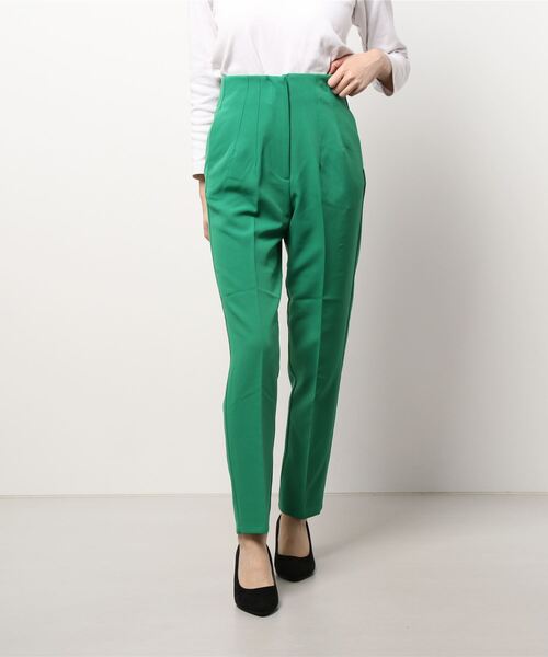 COLONY 2139（コロニートゥーワンスリーナイン）の「ストレッチイージーケアパンツ(テーパード2)（その他パンツ・レディース・ブラック/ブルー/グリーン/モカ・SMALL/MEDIUM/LARGE）」の14枚目の写真