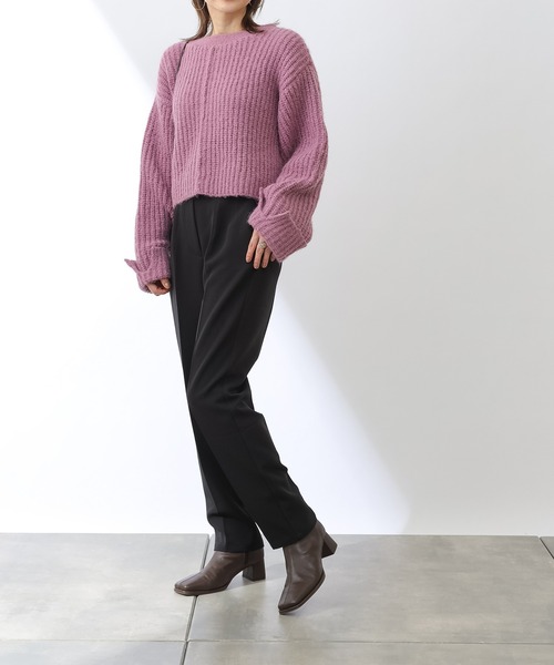 COLONY 2139（コロニートゥーワンスリーナイン）の「ストレッチイージーケアパンツ(テーパード2)（その他パンツ・レディース・ブラック/ブルー/グリーン/モカ・SMALL/MEDIUM/LARGE）」の10枚目の写真