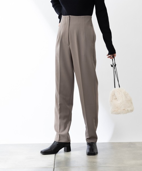 COLONY 2139（コロニートゥーワンスリーナイン）の「ストレッチイージーケアパンツ(テーパード2)（その他パンツ・レディース・ブラック/ブルー/グリーン/モカ・SMALL/MEDIUM/LARGE）」の21枚目の写真