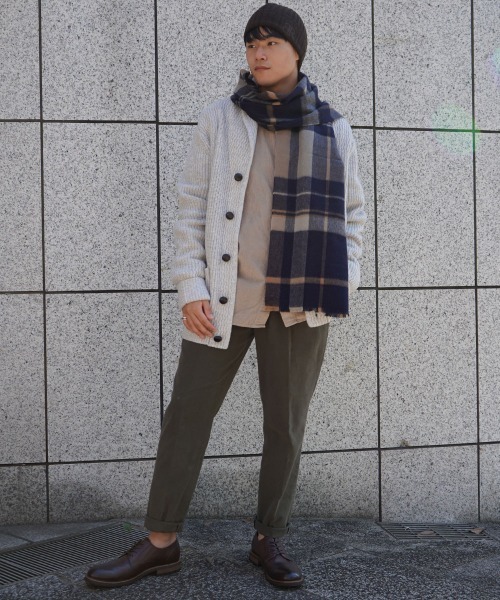 Banana Republic（バナナリパブリック）の「プレイド ウールスカーフ