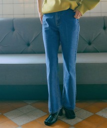 titivate | ｾﾝﾀｰﾌﾟﾚｽﾌﾞｰﾂｶｯﾄﾃﾞﾆﾑﾊﾟﾝﾂ(デニムパンツ)