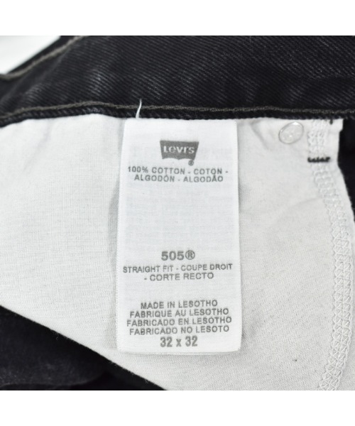 Levi's(リーバイス)の「【ヴィンテージ古着】Levi's/リーバイス '505' ブラック デニムパンツ(デニムパンツ・メンズ・ブラック・32inch)」の8枚目の写真