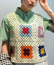 BEAMS BOY | BEAMS BOY / ハンド クロッシェ タンクトップ(ベスト)