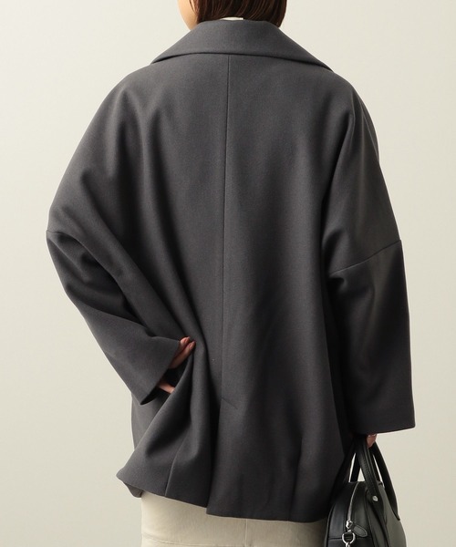 Heather(ヘザー)の「WOOLLYTECHミドルジャケットコート 259767(その他アウター・レディース・チャコールグレー/ブルー/ブラウン・FREE)」の5枚目の写真