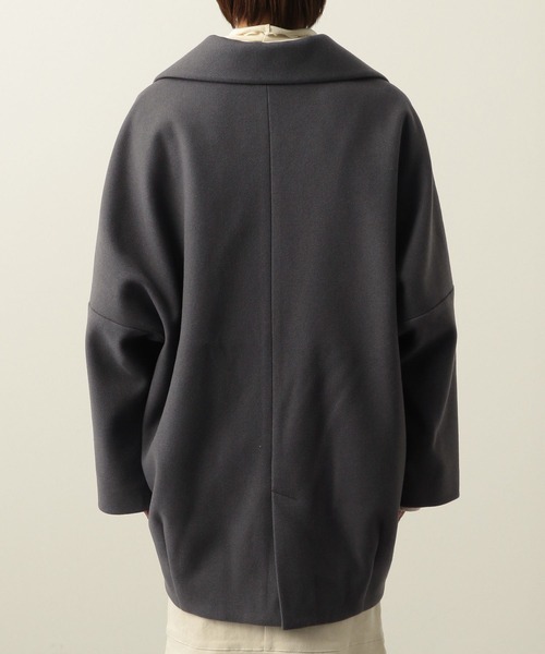 Heather(ヘザー)の「WOOLLYTECHミドルジャケットコート 259767(その他アウター・レディース・チャコールグレー/ブルー/ブラウン・FREE)」の8枚目の写真