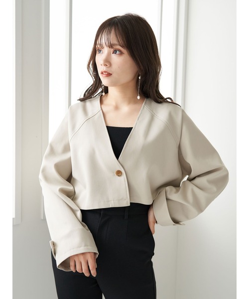 earth music&ecology（アースミュージックアンドエコロジー）の「マルチウェイトレンチコート＊（トレンチコート・レディース・ブラック/ベージュ・FREE）」の12枚目の写真