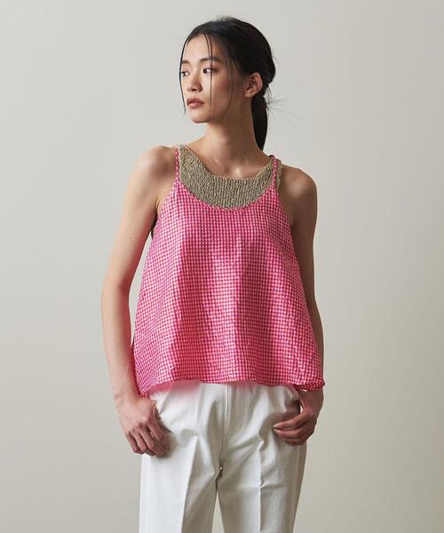 ＜HATI HATI × Steven ALan＞SILK CAMISOLE/キャミソール