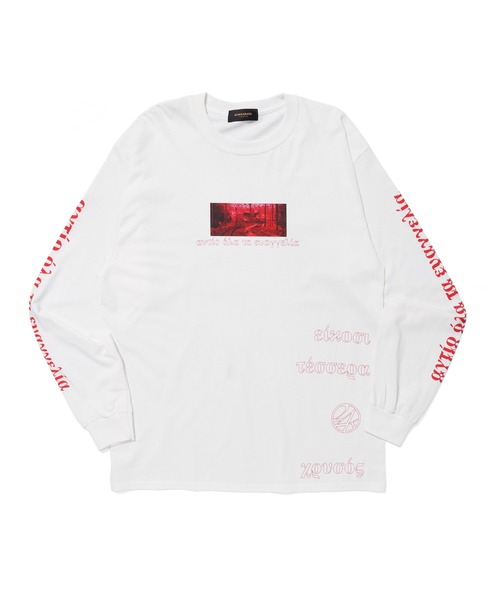 24karats（トゥウェンティーフォーカラッツ）の「シン・エヴァンゲリオン劇場版×24karats Tee LS（Tシャツ/カットソー・メンズ・ホワイト/ブラック・S/M）」の4枚目の写真