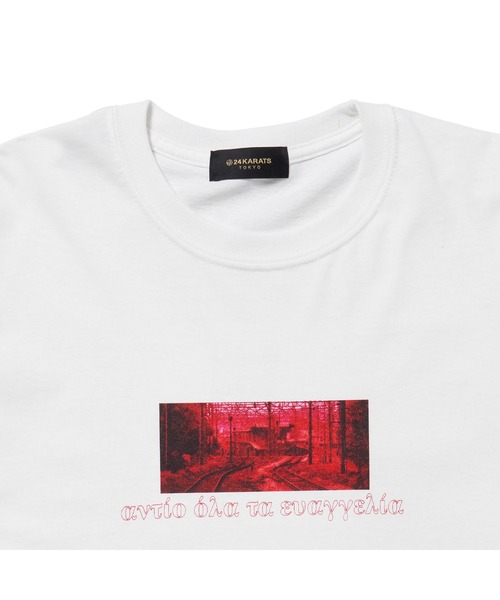 24karats（トゥウェンティーフォーカラッツ）の「シン・エヴァンゲリオン劇場版×24karats Tee LS（Tシャツ/カットソー・メンズ・ホワイト/ブラック・S/M）」の6枚目の写真