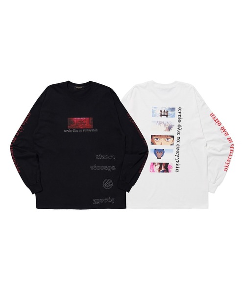 24karats（トゥウェンティーフォーカラッツ）の「シン・エヴァンゲリオン劇場版×24karats Tee LS（Tシャツ/カットソー・メンズ・ホワイト/ブラック・S/M）」の5枚目の写真