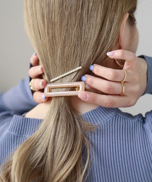 Bab（バブ）の「アソートヘアクリップセット（バレッタ/ヘアクリップ・レディース・A/B/C/D・ONESIZE）」の4枚目の写真