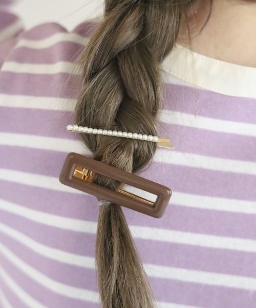 Bab（バブ）の「アソートヘアクリップセット（バレッタ/ヘアクリップ・レディース・A/B/C/D・ONESIZE）」の11枚目の写真