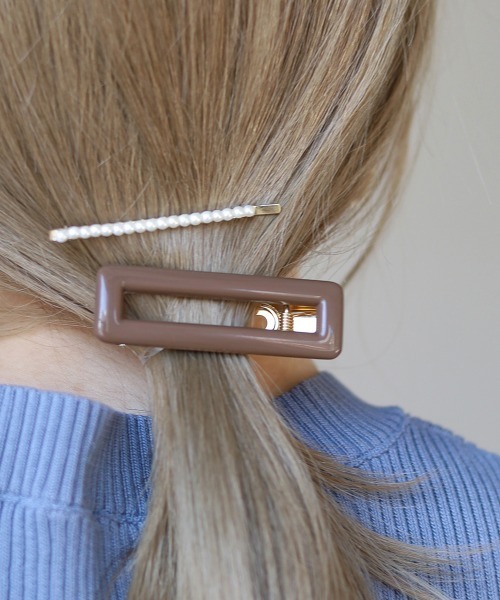 Bab（バブ）の「アソートヘアクリップセット（バレッタ/ヘアクリップ・レディース・A/B/C/D・ONESIZE）」の13枚目の写真
