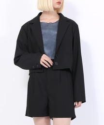 PUNYUS | ショートテーラードジャケット(テーラードジャケット)