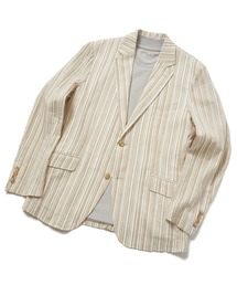 MEN'S BIGI | マルチタックストライプジャケット fabric made in japan(テーラードジャケット)
