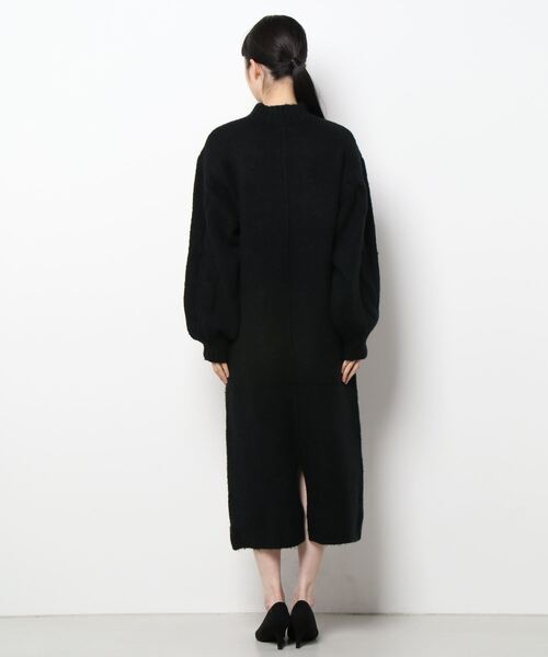 TRUNC（トランクエイティーエイト）の「Cable Knit Long One Piece（ワンピース・レディース・ブラック/その他・FREE）」の19枚目の写真