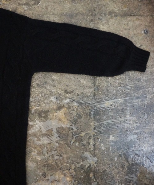 TRUNC（トランクエイティーエイト）の「Cable Knit Long One Piece（ワンピース・レディース・ブラック/その他・FREE）」の10枚目の写真