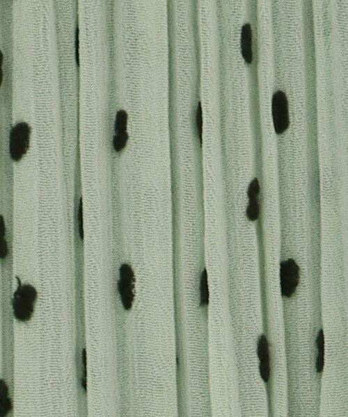 DRESKIP(ドレスキップ)の「◆ドビードットプリーツスカート(スカート・レディース・ブラック/オフホワイト/ライトグリーン・02/03/04)」の19枚目の写真