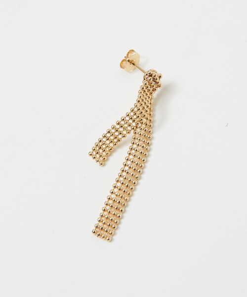 qualite（カリテ）の「ブレードチェーンピアス（ピアス（両耳用）・レディース・ゴールド・フリー）」の3枚目の写真