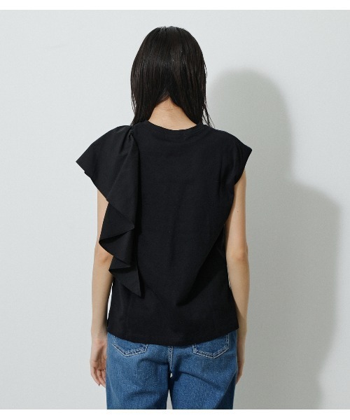 AZUL by moussy（アズールバイマウジー）の「ASYMMETRY FRILL
